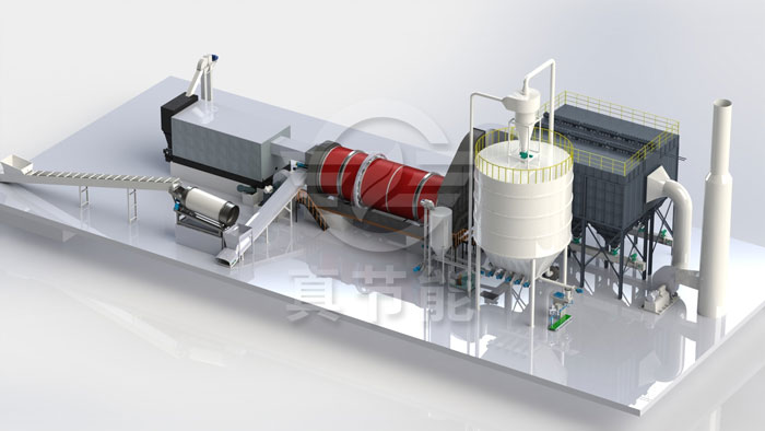 生物污泥烘干機系統 生物污泥烘干機系統