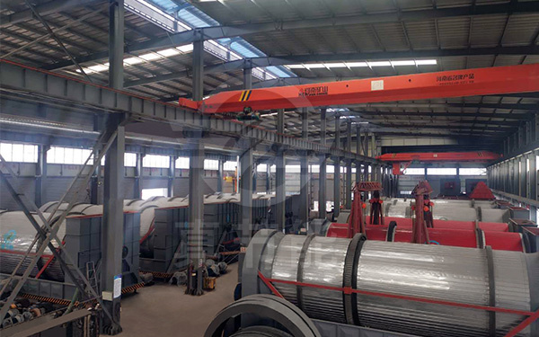 印染污泥烘干機生產車間 印染污泥烘干機生產車間