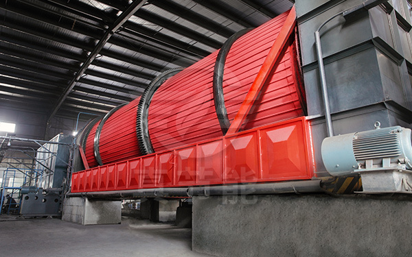 印染污泥烘干機案例現場 印染污泥烘干機案例現場