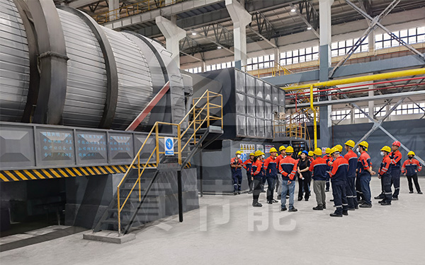 多回程化工污泥干燥機運行現場 多回程化工污泥干燥機運行現場