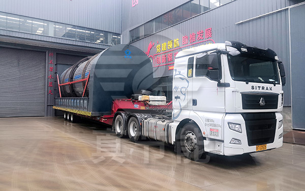 市政污泥干燥設備運輸現場 市政污泥干燥設備運輸現場