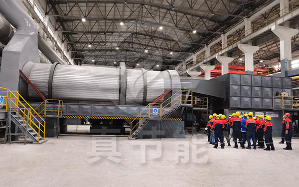 城市污泥干燥設備運行現場 城市污泥干燥設備運行現場